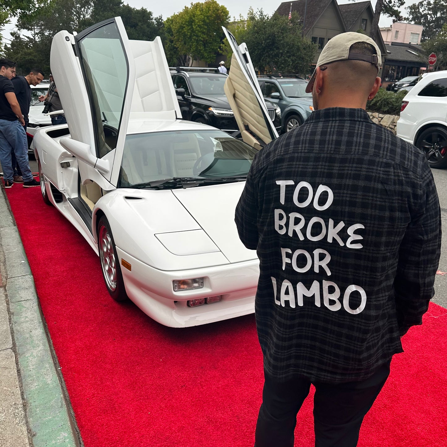 TOO BROKE FOR LAMBO Flannel