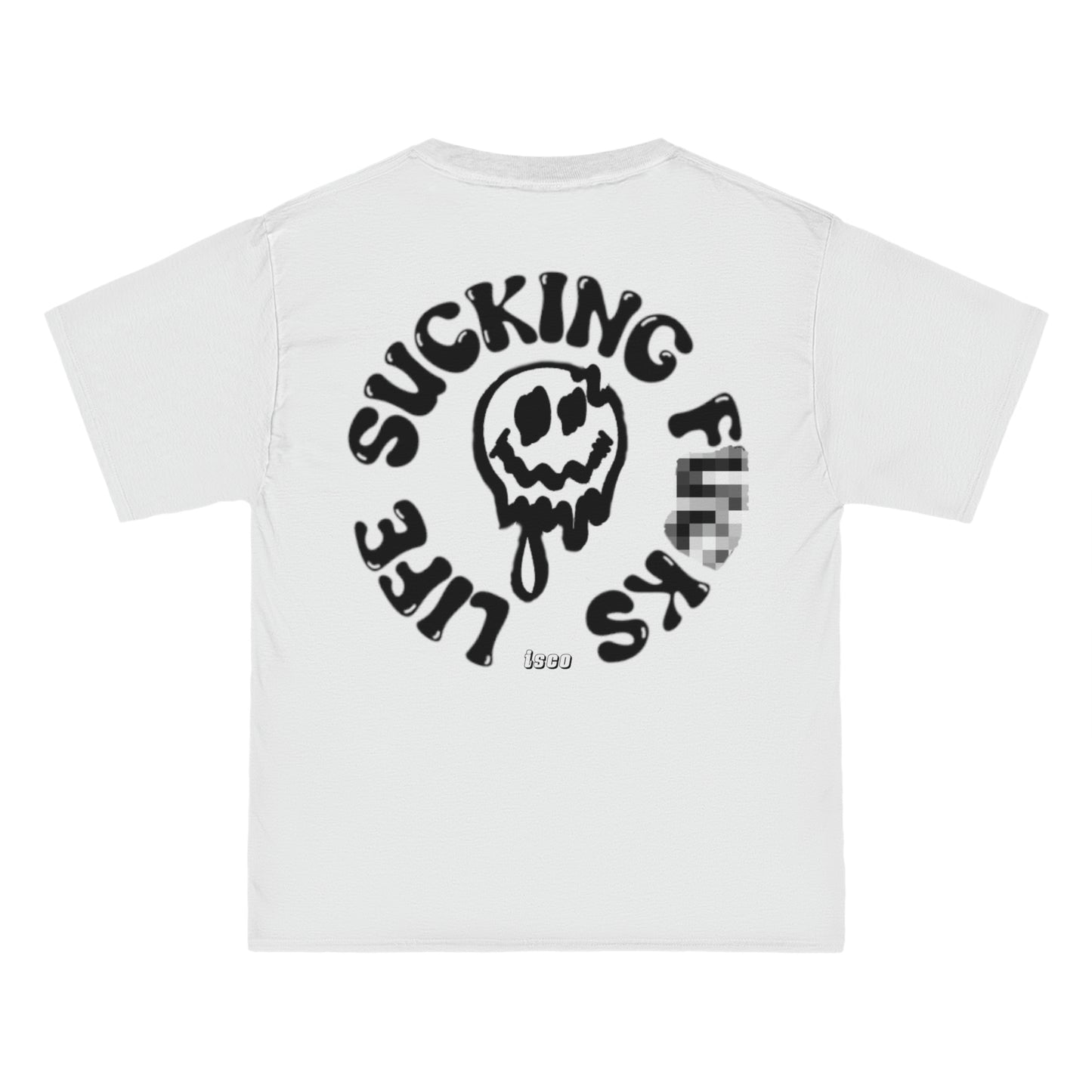 LIFE SUCKING F$%KS Roundie Pixelated T-Shirt