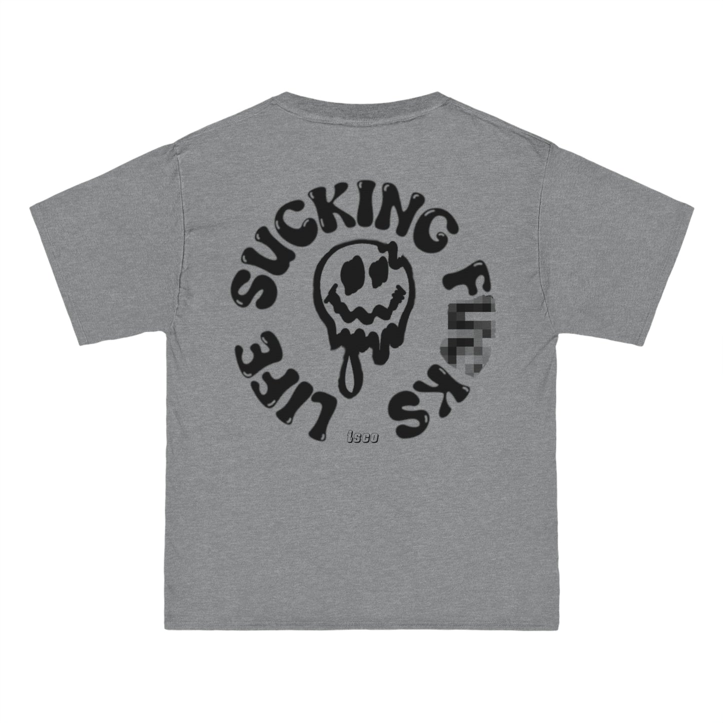 LIFE SUCKING F$%KS Roundie Pixelated T-Shirt